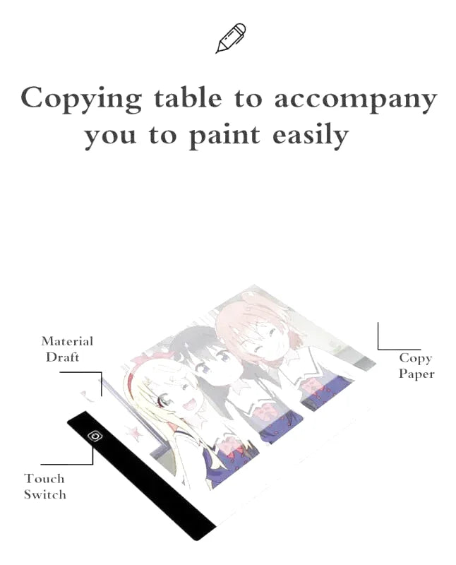 A4/A5 Size Dimmable Led Drawing Copy Pad Board Children's Toy Painting Educational Kids Creative Gifts For Children Drawing Copy